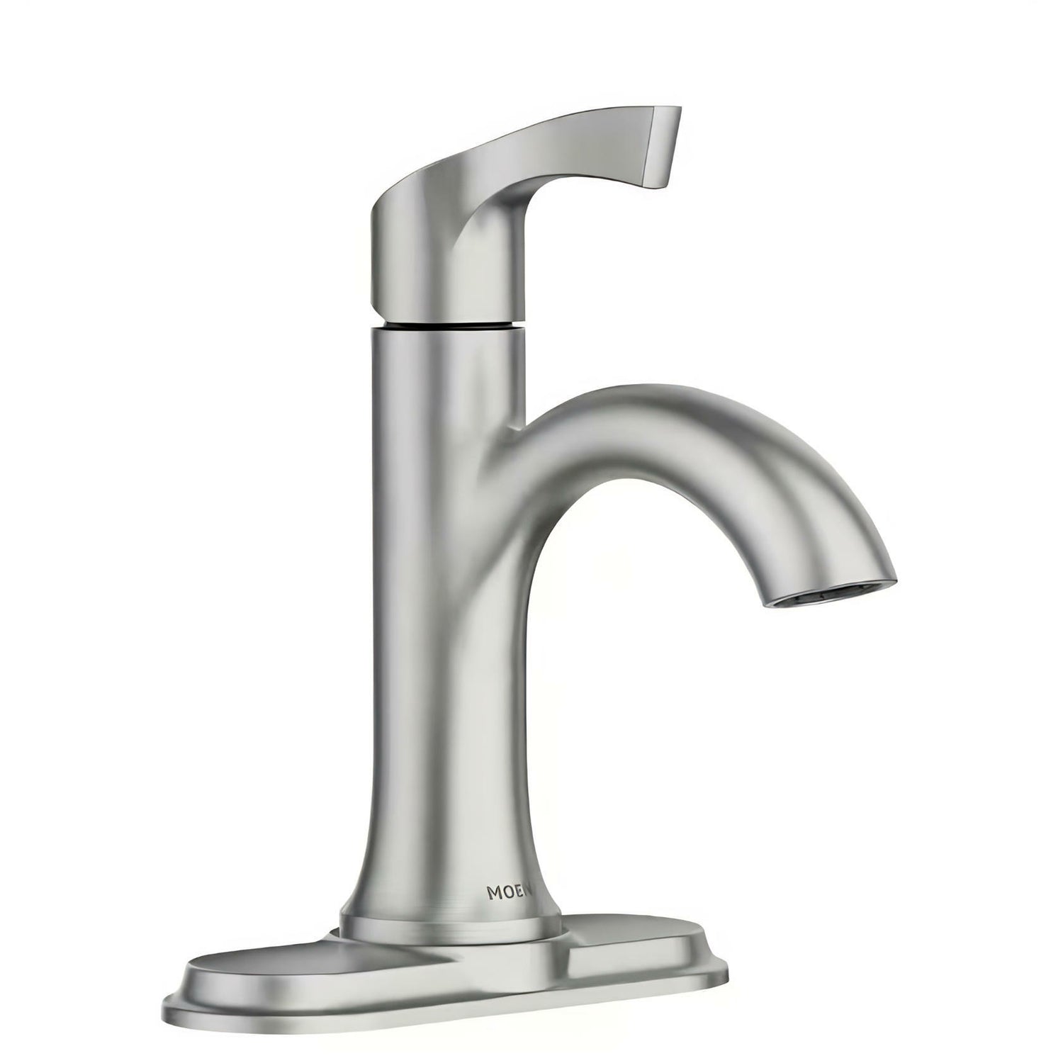 MOEN Korek 84466SRN Single-Handle Bathroom Sink Faucet in Brushed Nickel