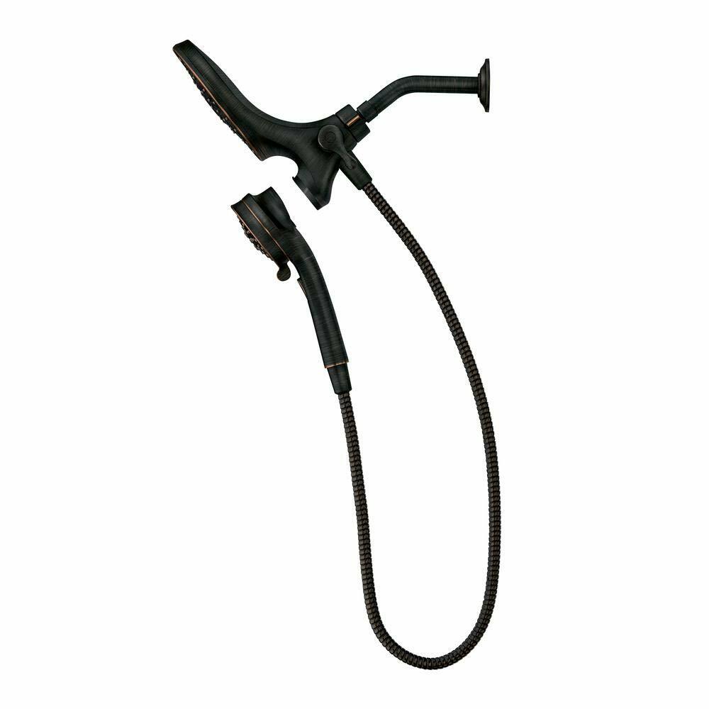 MOEN Brecklyn 82610BRB Single Handle 6-Spray Shower Faucet 1.75 GPM in Mediterranean Bronze (Valve Included)