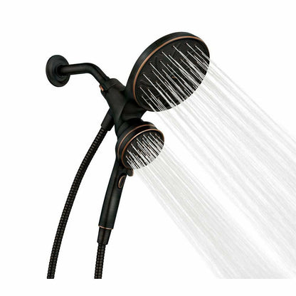 MOEN Brecklyn 82610BRB Single Handle 6-Spray Shower Faucet 1.75 GPM in Mediterranean Bronze (Valve Included)