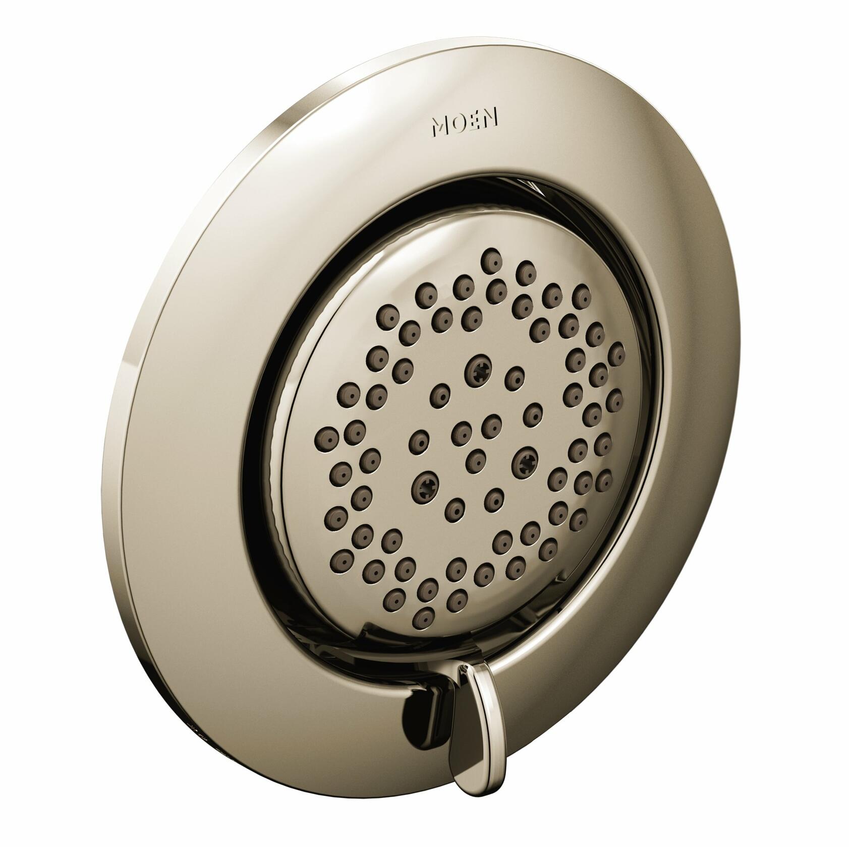 MOEN Mosaic TS1422NL Round Two-Function Body Spray in Polished Nickel (Valve Required)
