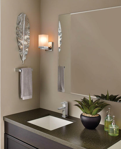 MOEN S6700 90° Single Hole Single-Handle Low-Arc Bathroom Faucet in Chrome