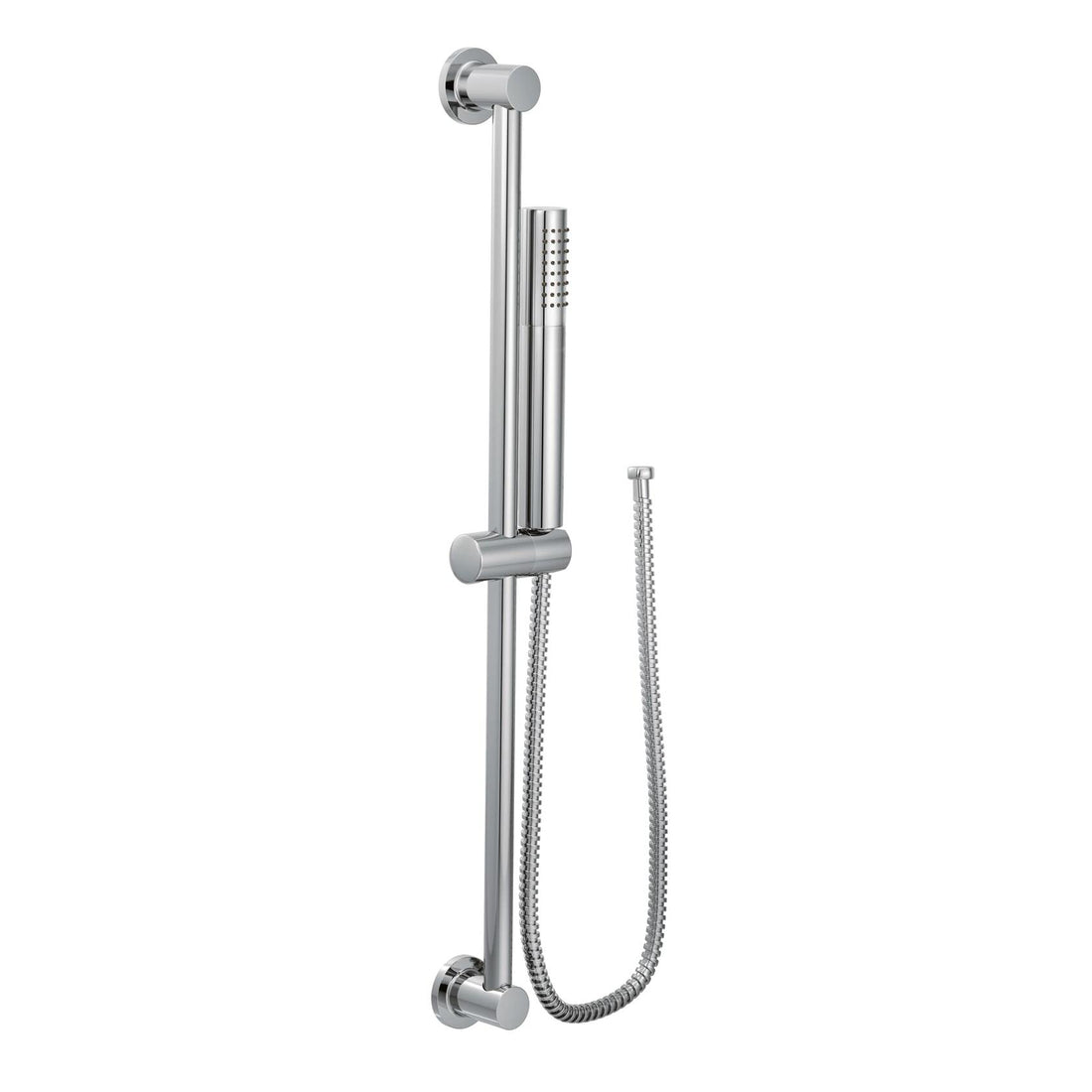 MOEN 3887EP Modern Eco-Performance Handshower Handheld Shower with 30-Inch Slide Bar and 69-Inch Metal Hose in Chrome
