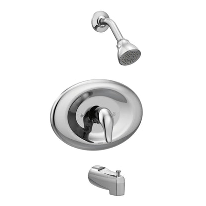 MOEN Chateau TL2369EP Chrome 1-handle Single Function 2.5-Inches Round Bathtub and Shower Faucet