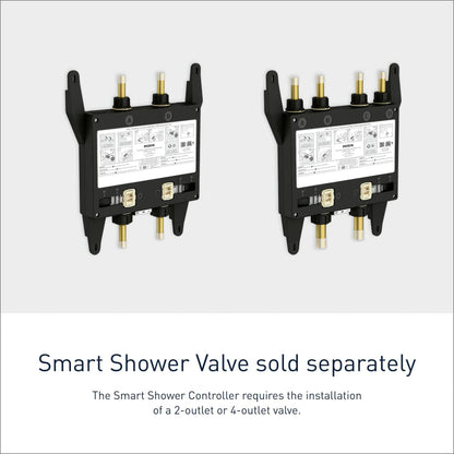 MOEN TS3302BL Smart Shower 2-Outlet Digital Shower Controller in Matte Black