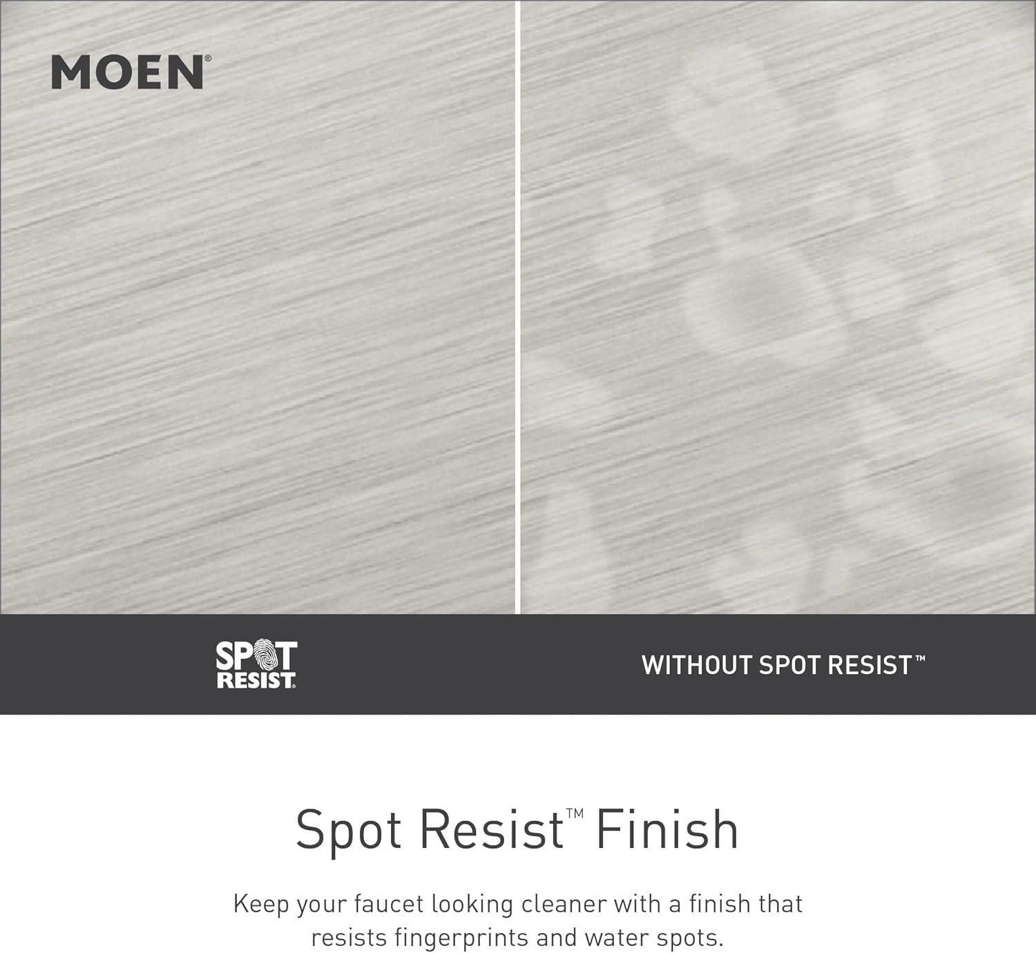 MOEN Doux TS2203BN Posi-Temp 1-Handle Tub and Shower Faucet Trim Kit in Brushed Nickel Valve Not Included