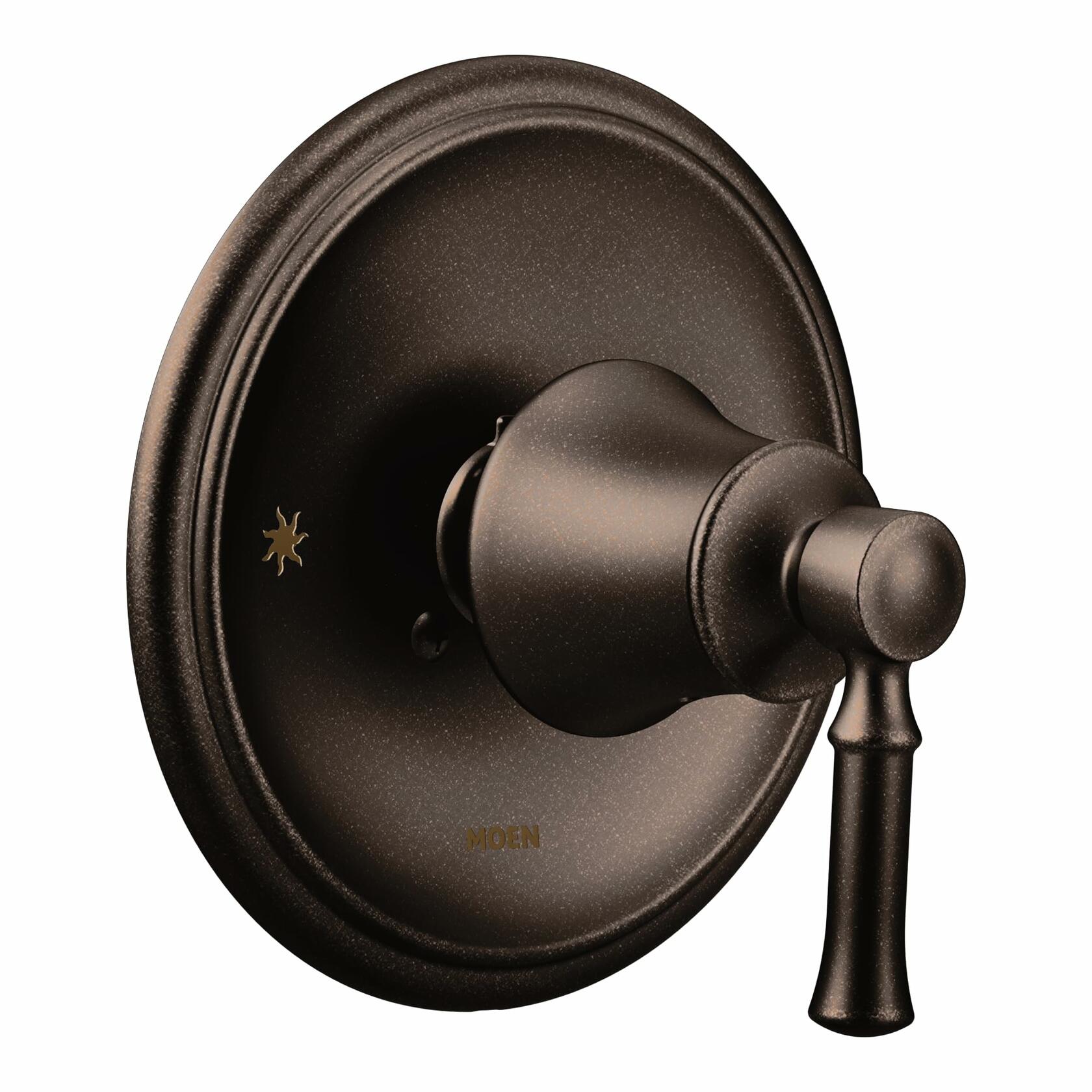 MOEN Dartmoor T2181ORB Posi-Temp Single-Handle Wall-Mount Shower Only Faucet Trim Kit in Oil Rubbed Bronze (Valve Not Included)