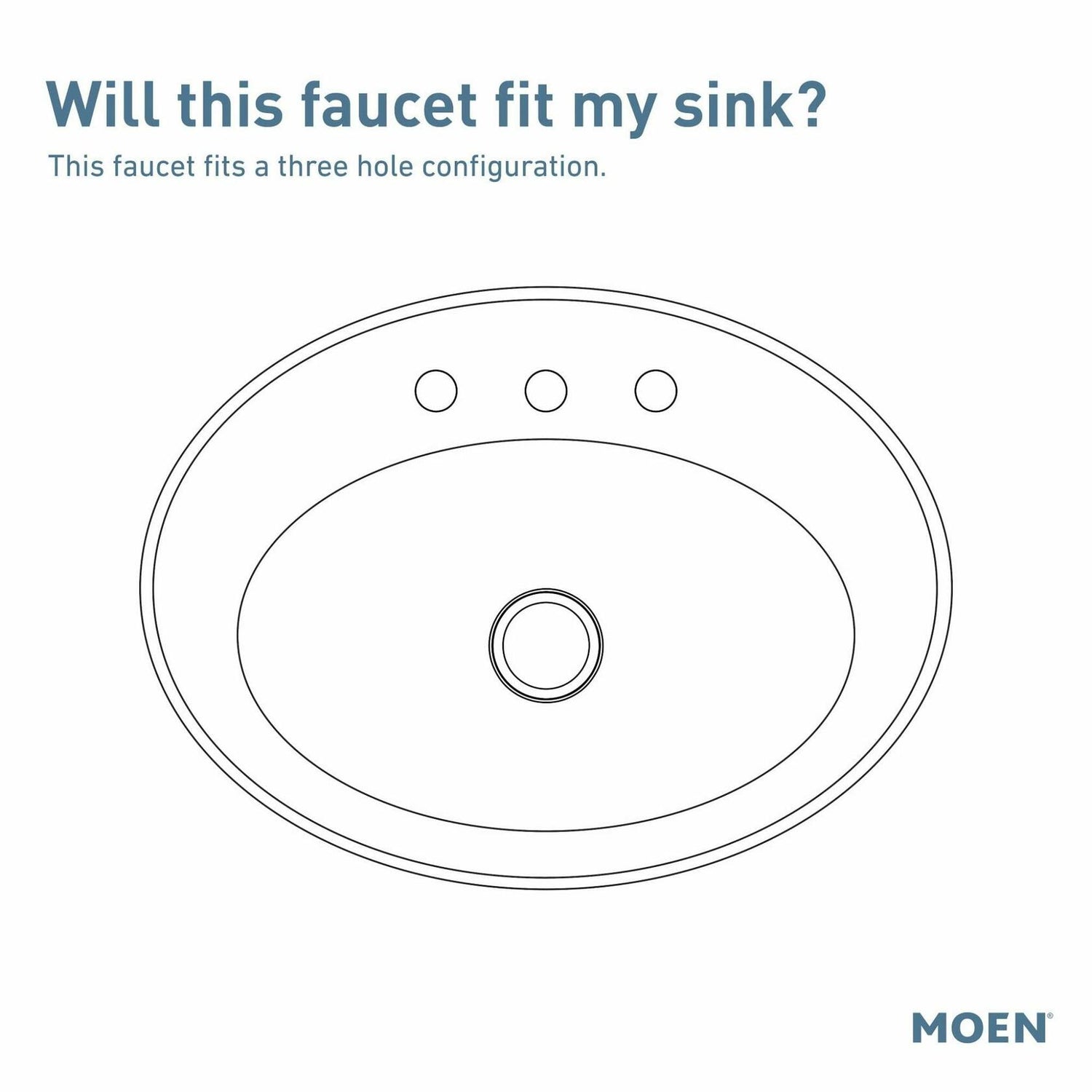 MOEN Belfield 6401BN Centerset 2-Handle Bathroom Faucet in Brushed Nickel