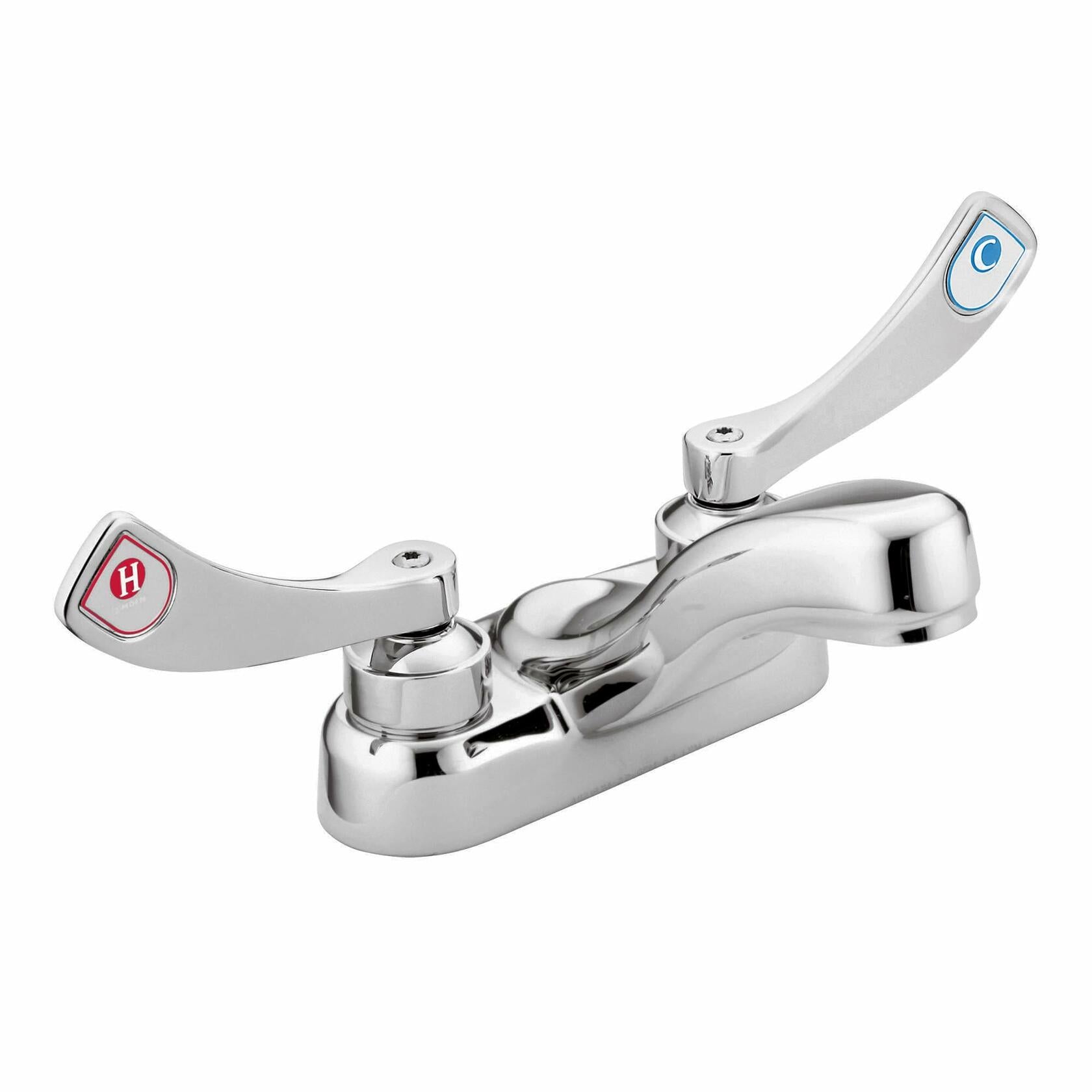MOEN M-DURA 8215F12 Two-Handle Lavatory Faucet 1.2 gpm in Chrome
