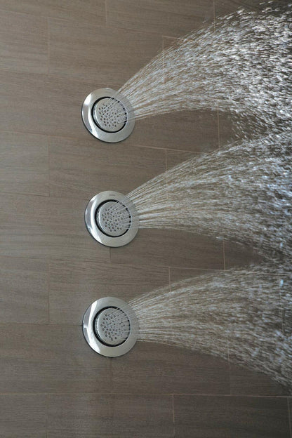 MOEN Mosaic TS1322BG Round Single-Function Body Spray in Brushed Gold (Valve Required)