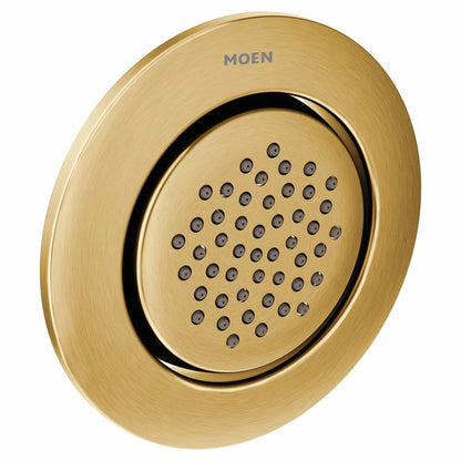 MOEN Mosaic TS1322BG Round Single-Function Body Spray in Brushed Gold (Valve Required)