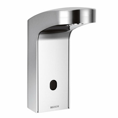 MOEN M-Power 8551 Sensor Operated Single Mount Above Deck Bathroom High Arc Battery Powered Faucet in Chrome