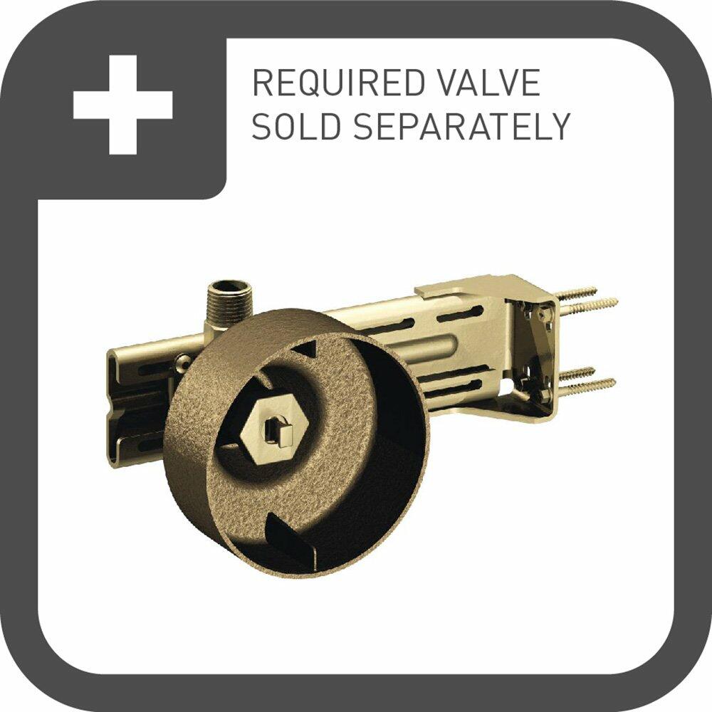 MOEN Mosaic TS1322BG Round Single-Function Body Spray in Brushed Gold (Valve Required)