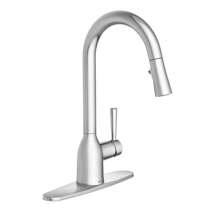 MOEN Adler 87233 Single-Handle Pull-Down Sprayer Kitchen Faucet with Power Clean and Reflex in Chrome