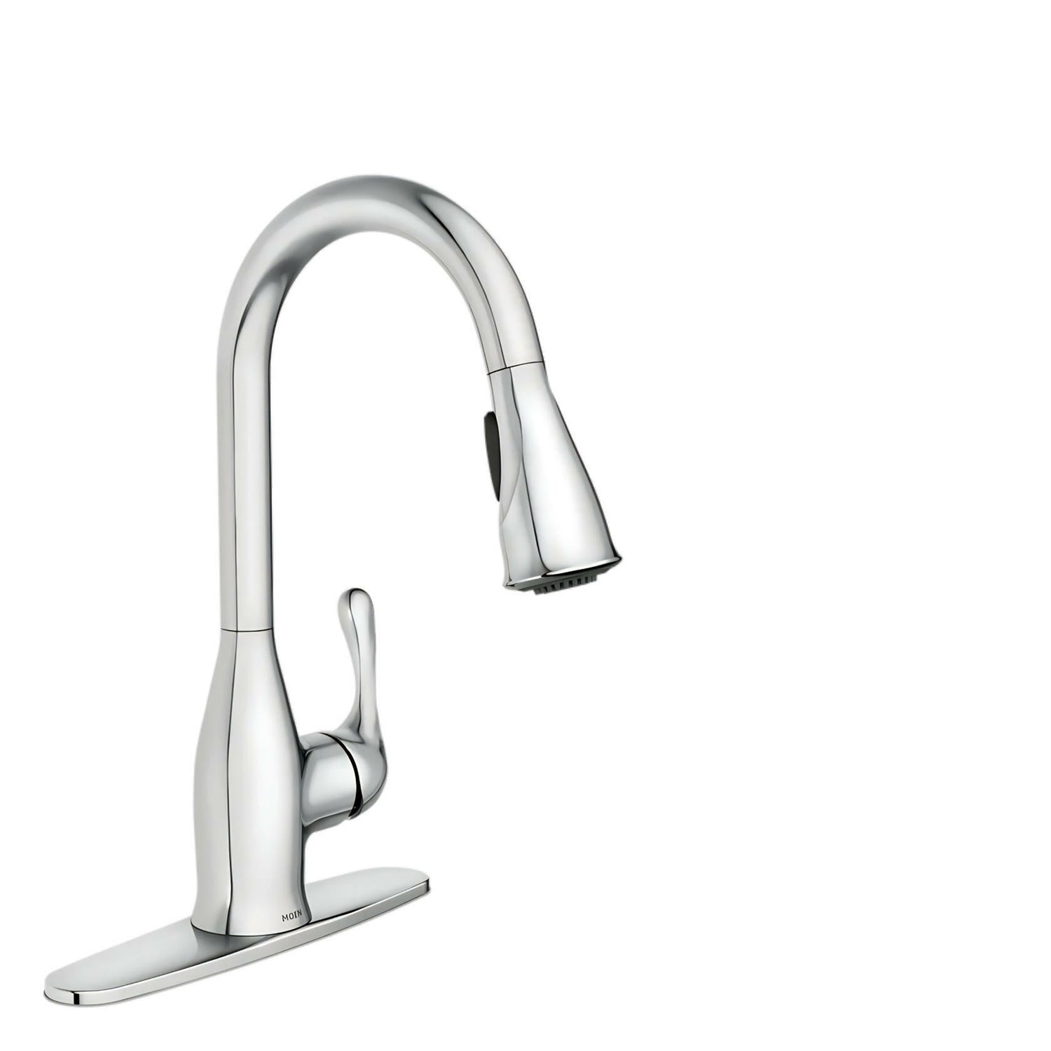 MOEN Kaden 87966 Single-Handle Pull-Down Sprayer Kitchen Faucet with Reflex and Power Clean in Chrome