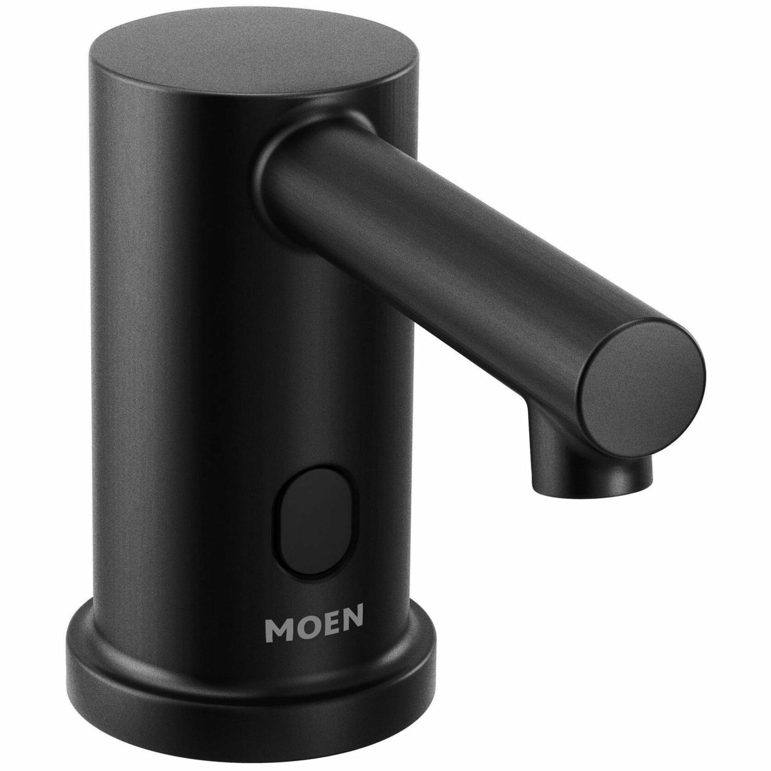 MOEN M-Power 8560BL Deck-mount Touchless Soap and Lotion Dispenser in Matte Black