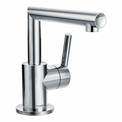 MOEN Arris S43001 One-Handle Single Hole Modern Bathroom Faucet in Chrome