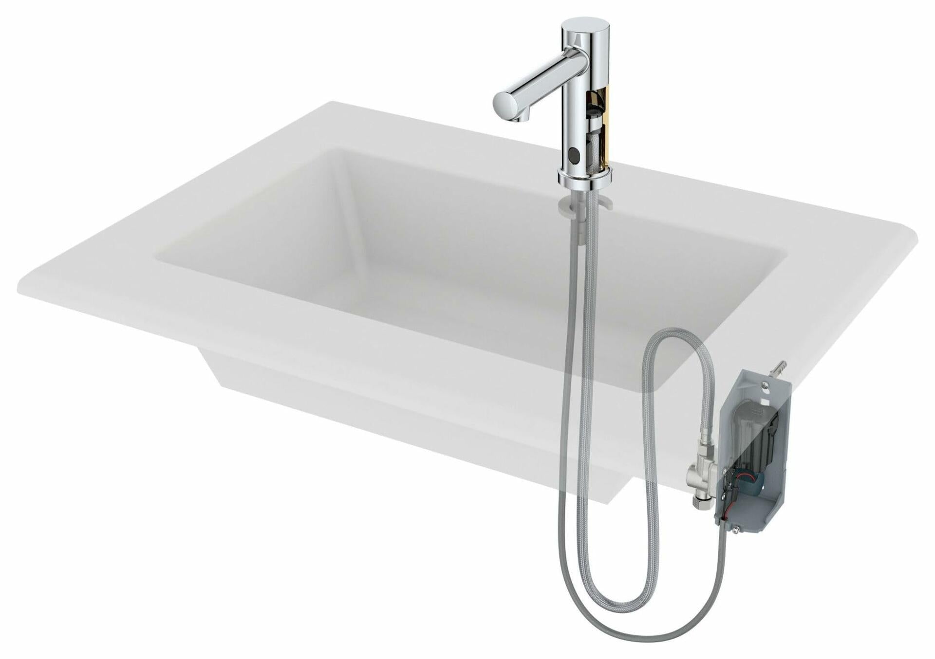 MOEN Commercial Align 8559 M-Power Electronic Touchless Bathroom Sink Faucet in Chrome