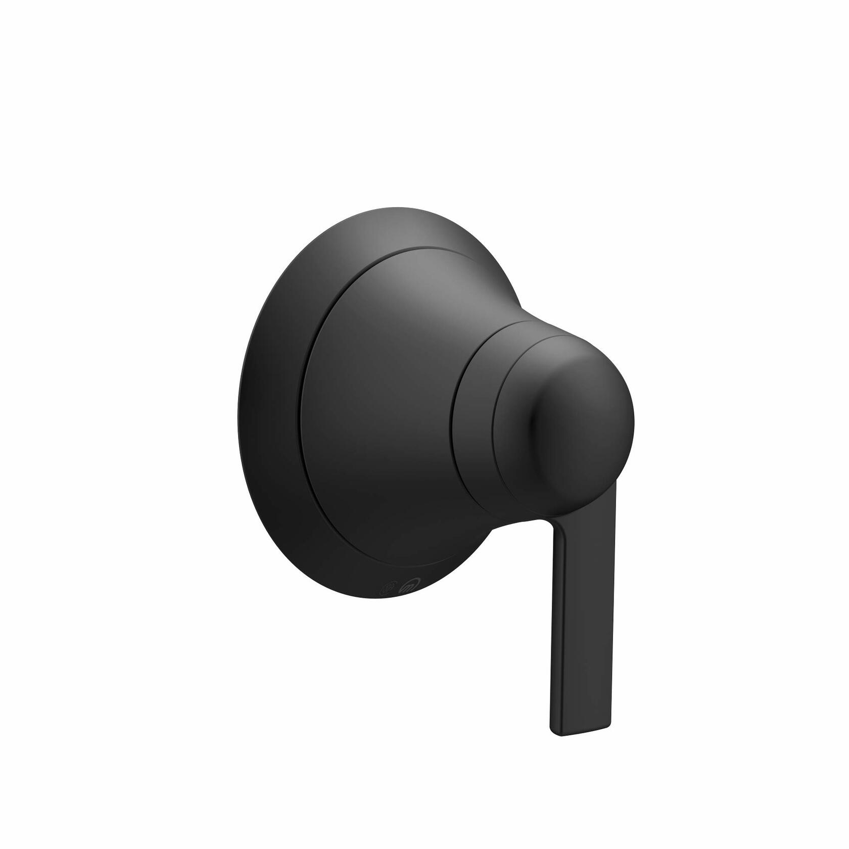 Moen TS3102BL Doux Volume Control Trim Kit, Valve Required, Matte Black