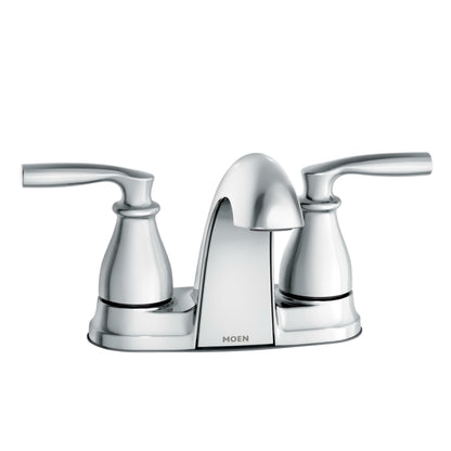 MOEN Hilliard 84532 Two Handle Centerset Lavatory Bathroom Faucet in Chrome