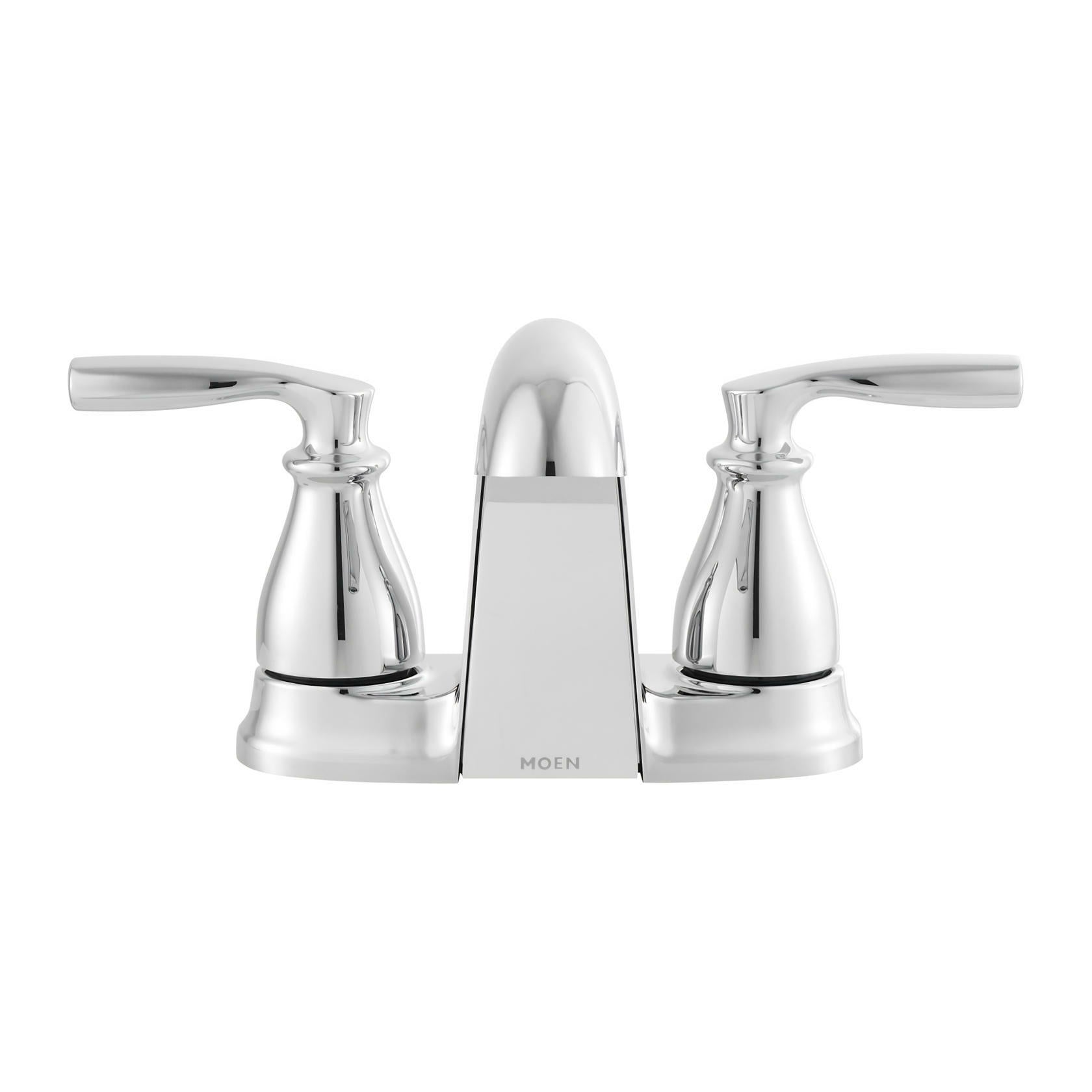 MOEN Hilliard 84532 Two Handle Centerset Lavatory Bathroom Faucet in Chrome