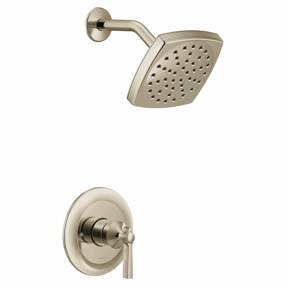 MOEN Flara UTS3912NL M-CORE One Handle Shower Trim Kit Polished Nickel (Valve Required)