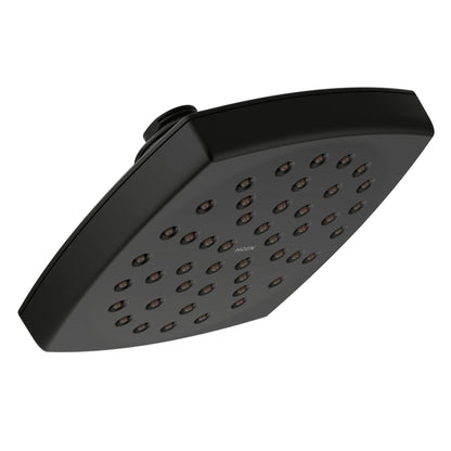 MOEN Voss S6365EPBL 6" Single-Function Eco-Performance Rainshower Showerhead with Immersion Technology in Matte Black