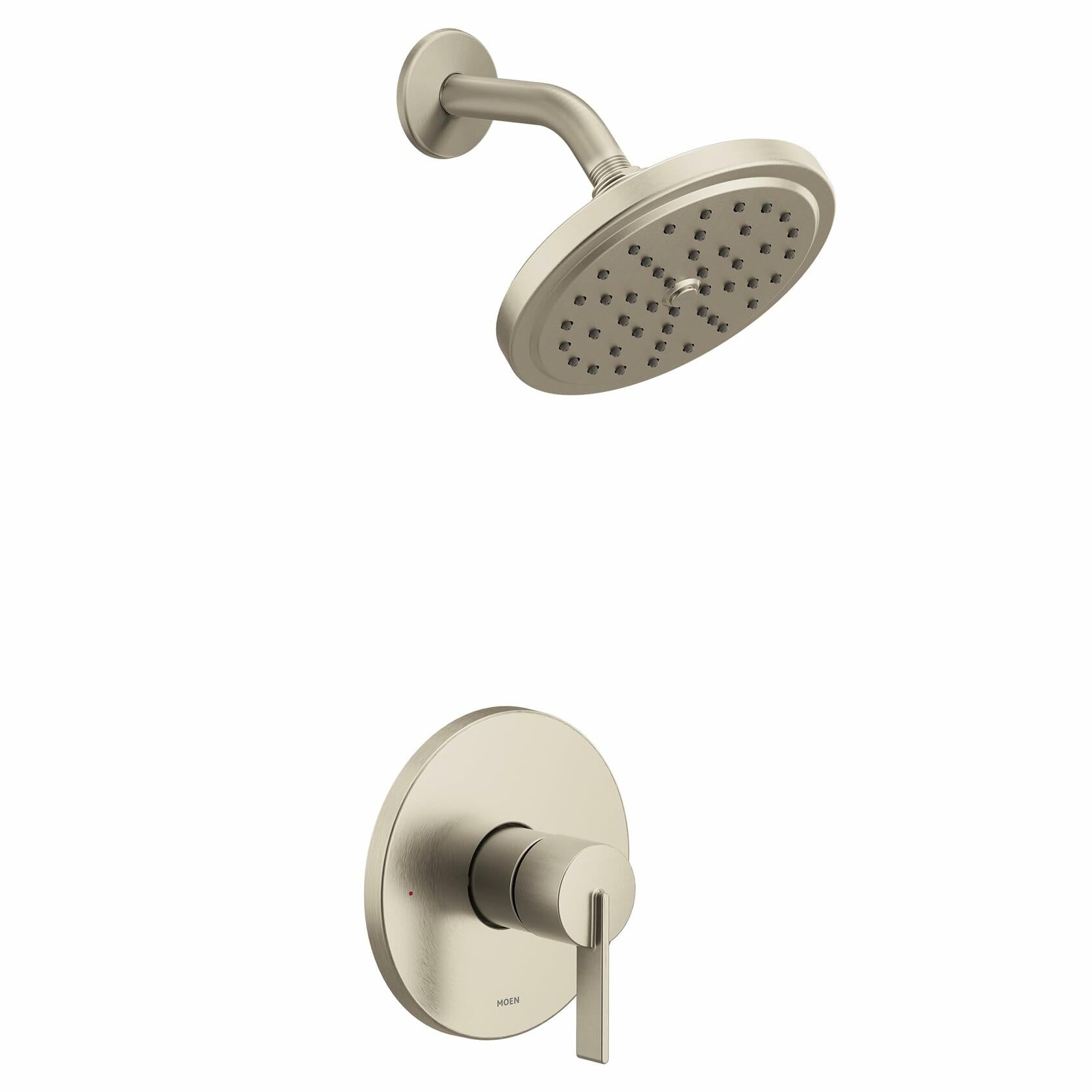 MOEN CIA UT2262EPBN M-CORE Eco Performance One Handle Shower Trim Kit in Brushed Nickel (Valve Required)