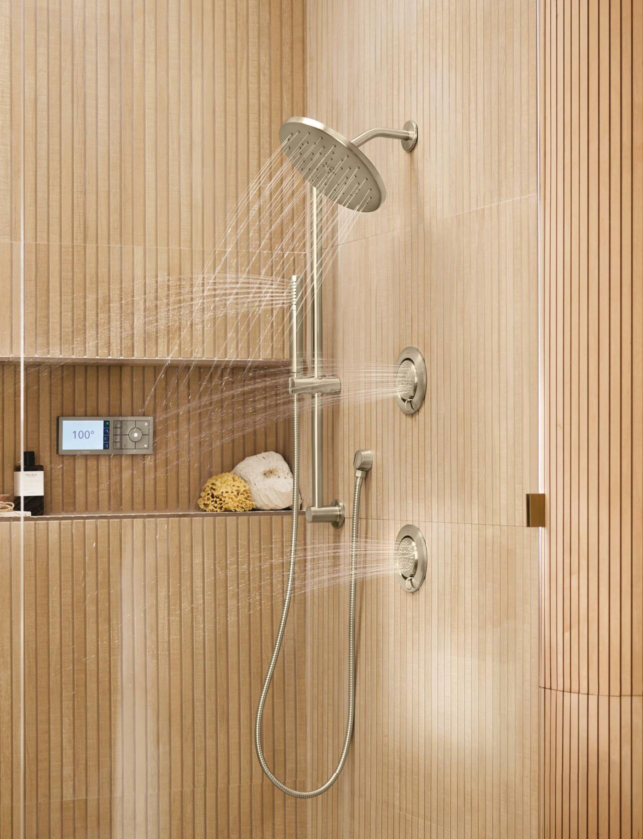 MOEN Cia UT3362BN M-CORE One Handle Shower Trim Kit in Brushed Nickle (Valve Required)