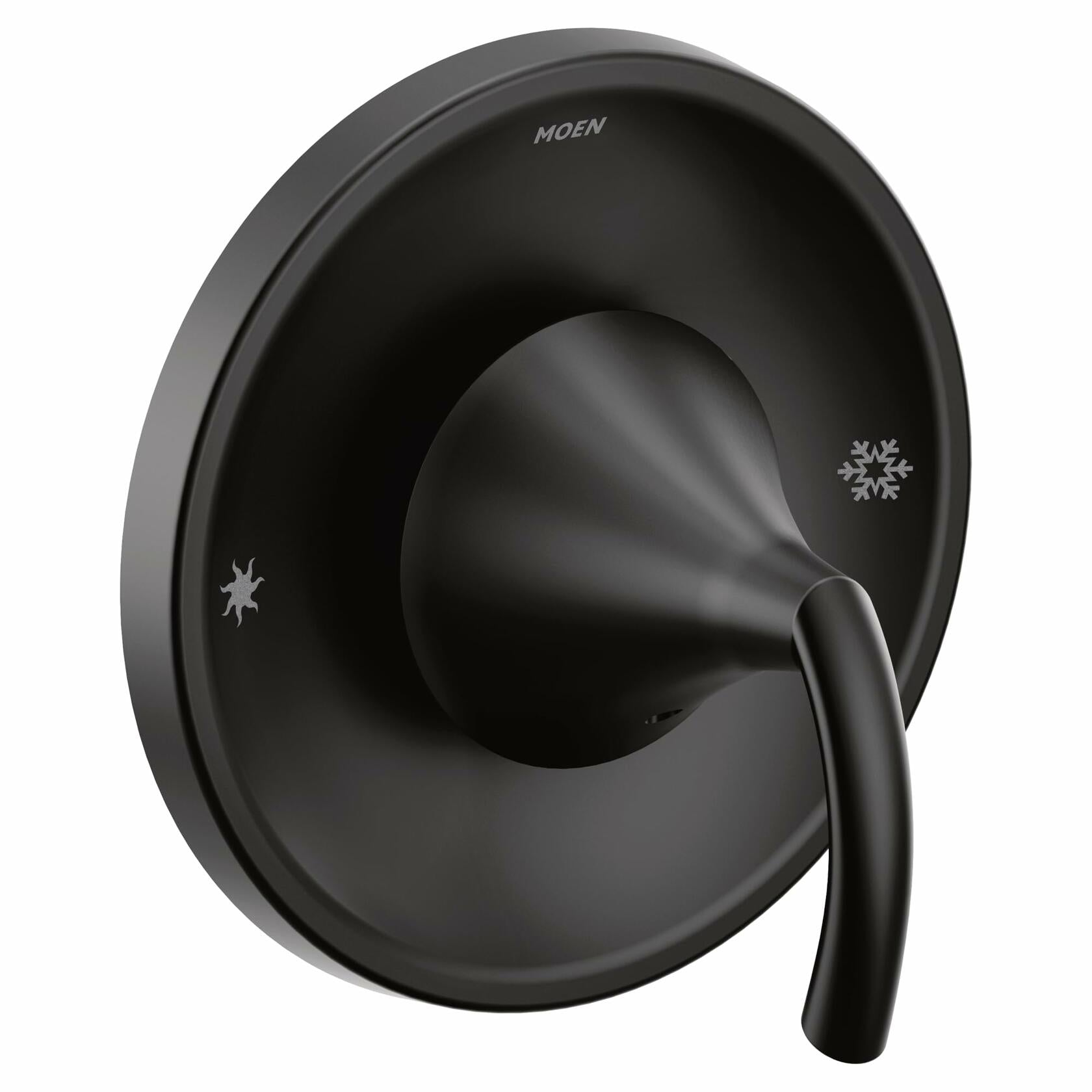 MOEN Glyde T2741BL Posi-Temp Valve Trim in Matte Black (Valve Required)