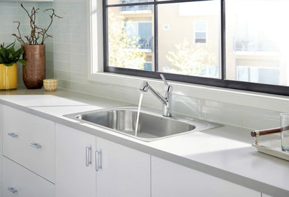 MOEN Method 7585C One-Handle Pullout Modern Kitchen Faucet with Power Clean in Chrome