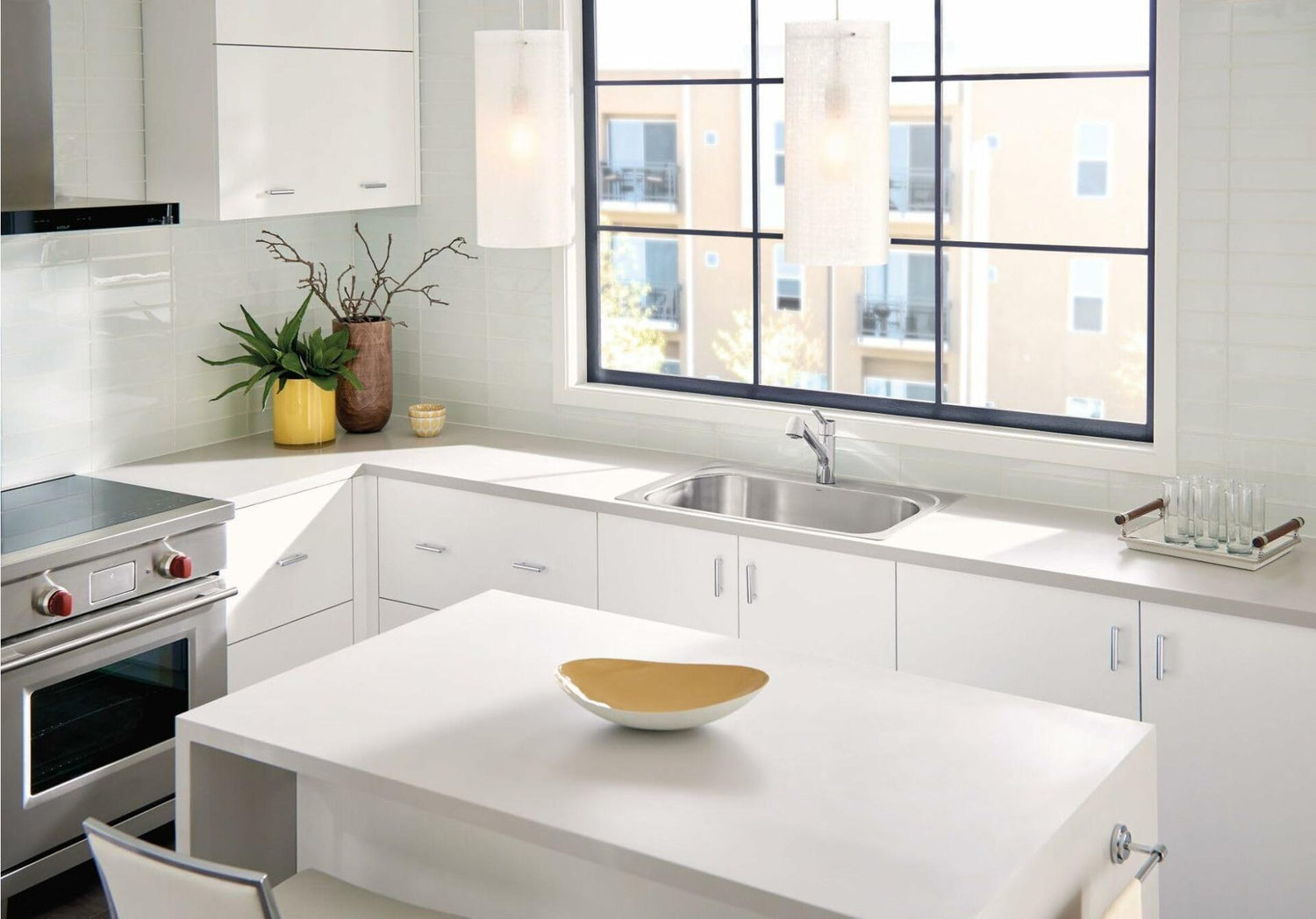 MOEN Method 7585C One-Handle Pullout Modern Kitchen Faucet with Power Clean in Chrome