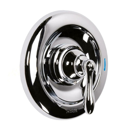 MOEN Caldwell 82496EP Posi-Temp Eco-Performance Pressure Balanced Tub and Shower Trim in Chrome (Valve Included)