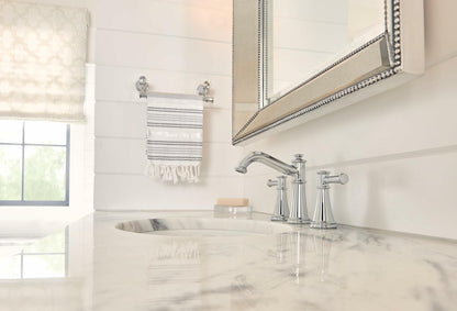 MOEN Belfield T6405 Widespread 2-Handle Bathroom Faucet in Chrome (Valve Not Included)