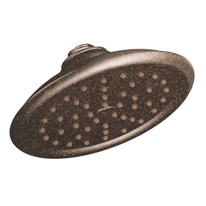 MOEN S6310ORB ExactTemp 7" Single Function Rainshower Showerhead with Immersion Technology at 2.5 GPM Flow Rate in Oil Rubbed Bronze