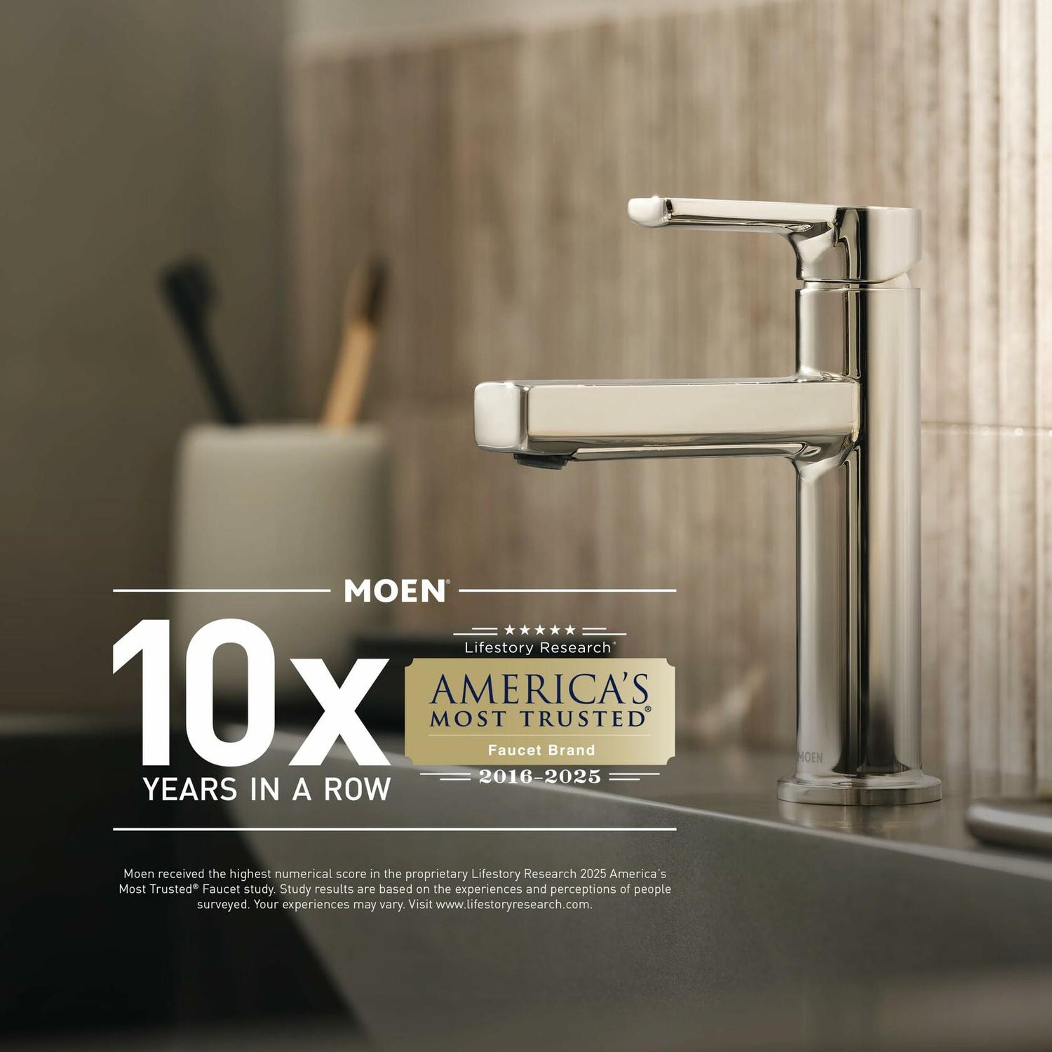 MOEN CIA T2261 One Handle Posi-Temp Trim Kit in Chrome (Valve Required)
