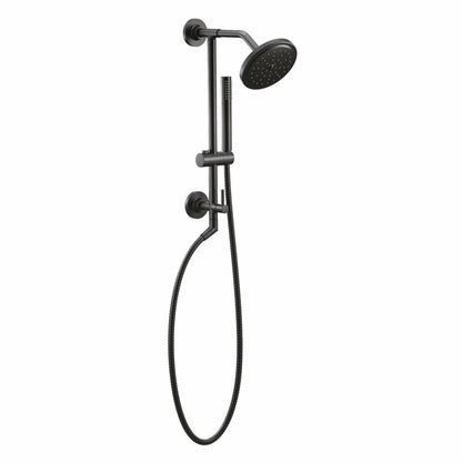MOEN Annex TS3661NHBL Shower Slidebar and Shower Hose System Trim in Matte Black (Valve Required)