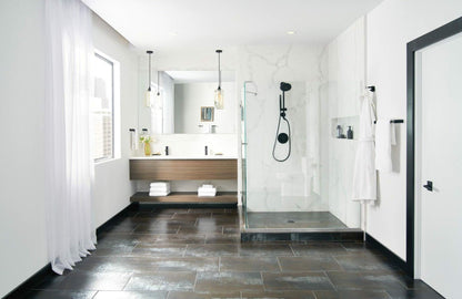 MOEN Annex TS3661NHBL Shower Slidebar and Shower Hose System Trim in Matte Black (Valve Required)