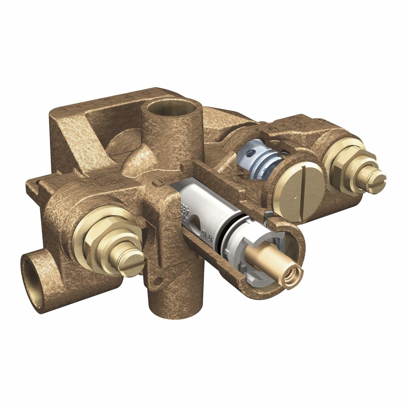 MOEN M-PACT 3570 Moentrol Shower Valve with Stops, 1/2-Inch CC