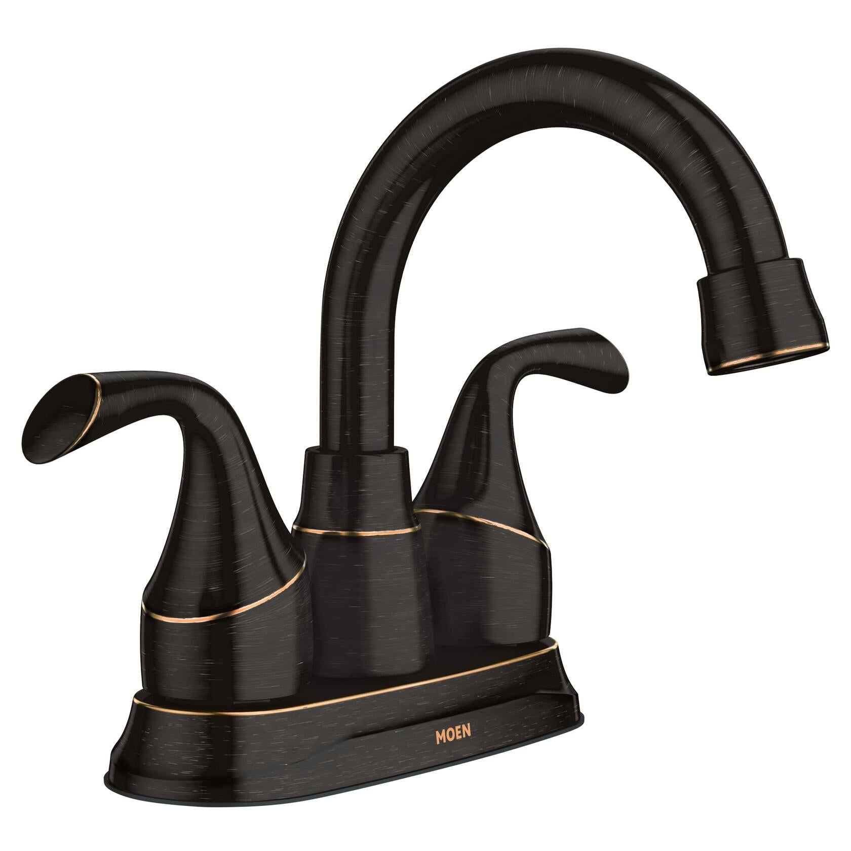 MOEN Idora 84115BRB Centerset 2-Handle Bathroom Faucet in Mediterranean Bronze