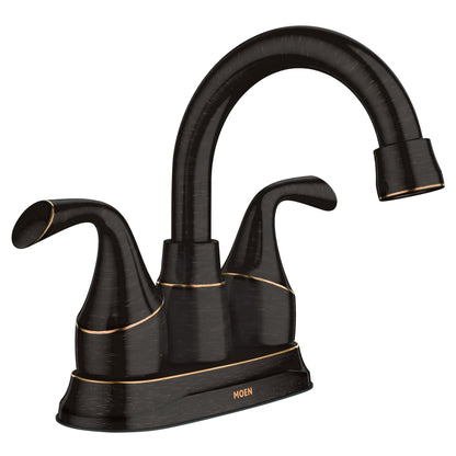 MOEN Idora 84115BRB Centerset 2-Handle Bathroom Faucet in Mediterranean Bronze