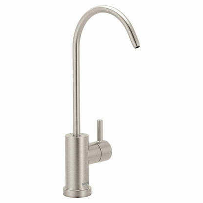 MOEN SIP F7660SRS Single Handle Deck-Mount Filtered Kitchen Faucet in Spot Resist Stainless