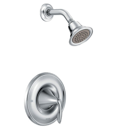 MOEN Eva T62132EP Posi-Temp Tub and Shower Trim Kit in Chrome (Valve Not Included)