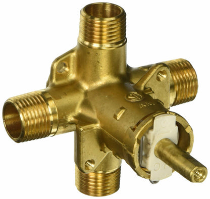 MOEN 82510 Brass Rough-In Posi-Temp Pressure-Balancing Cycling Tub and Shower Valve 1/2 in. IPS Connection
