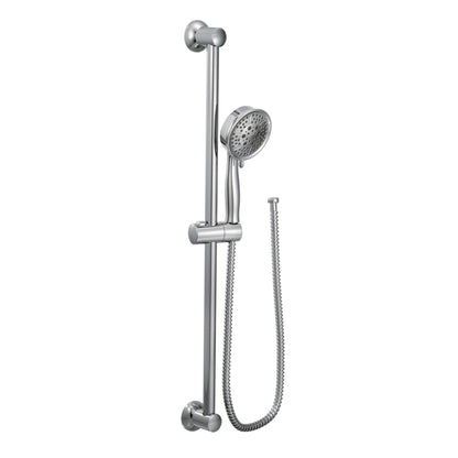 MOEN Eco-Performance 3667EP 4-Spray Handheld Showerhead with Slide Bar in Chrome