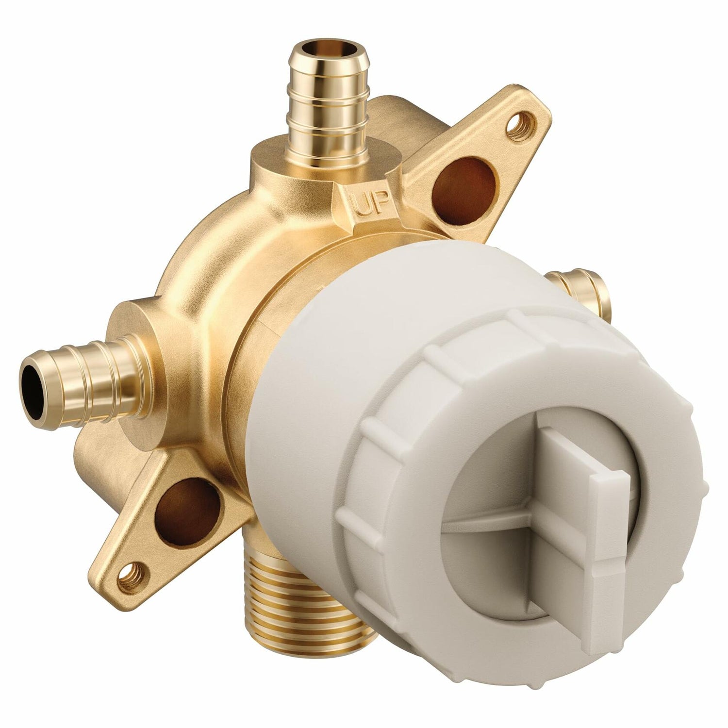 MOEN M-CORE U140X 4-Port Tub and Shower Mixing Valve with Crimp Ring PEX Connections