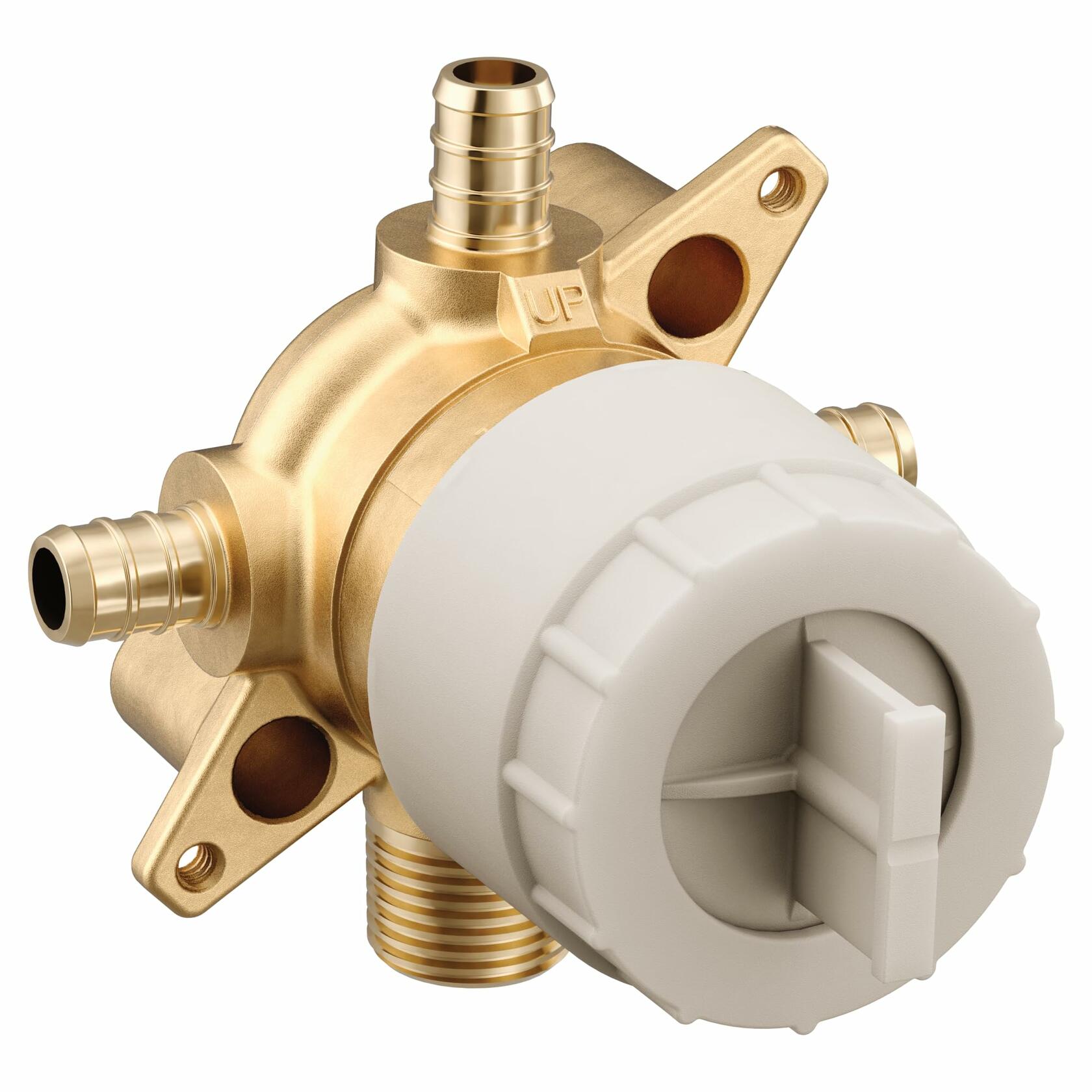 MOEN M-CORE U140X 4-Port Tub and Shower Mixing Valve with Crimp Ring PEX Connections
