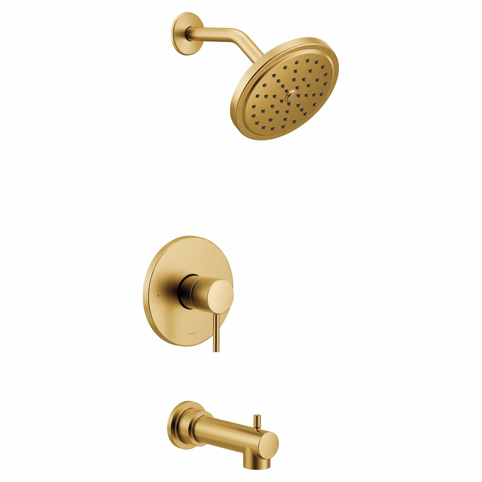 MOEN Align UT3293EPBG M-CORE 3-Series 1-Handle Eco-Performance Tub and Shower Trim Kit in Brushed Gold (Valve Not Included)