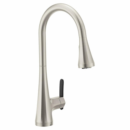 MOEN Sinema S7235SRS Single Handle Pull-Down Sprayer Kitchen Faucet in Spot