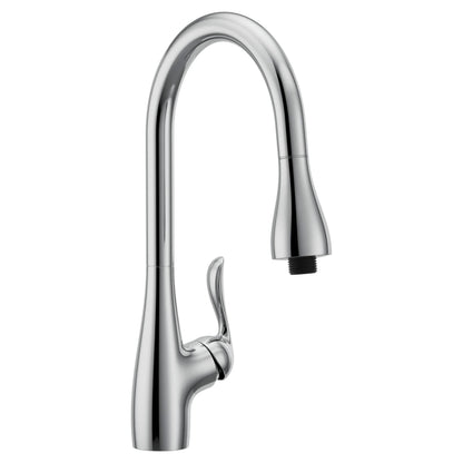 MOEN Arbor 4736 Single Handle High-Arc Kitchen Faucet in Chrome