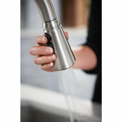 MOEN Coretta 87997SRS Single-Handle Pull-Down Sprayer Kitchen Faucet with Reflex and Power Boost in Spot Resist Stainless